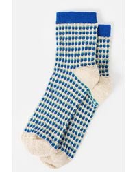 Oliver Bonas - & Green Spotty Ankle Socks - Lyst