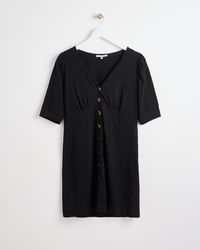 Oliver Bonas - Button Up Jersey Dress, Size 6 - Lyst