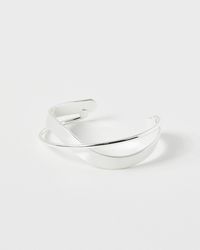 Oliver Bonas - Agatha Twist Bangle - Lyst
