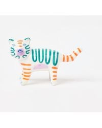 Oliver Bonas - Tigris Tiger Ceramic Ring Holder - Lyst