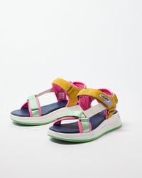 HOFF - Island Phuket Blue Chunky Sandals, Size Uk 3 - Lyst