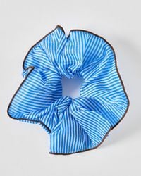 Oliver Bonas - Carmen Stripe Scrunchie - Lyst