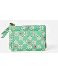 Oliver Bonas - Millie Green Strawberry Zipped Pouch - Lyst