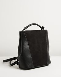 oliver bonas leather backpack