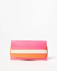 Oliver Bonas - Ombré Pink & Orange Glasses Case - Lyst