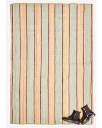 Oliver Bonas - Calo Blue & Red Striped Jute Rug - Lyst