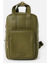 Oliver Bonas - Mami Khaki Mini Backpack - Lyst