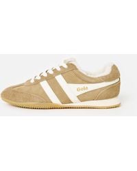 Gola - Sprinter Summit Caramel & White Trainers, Size 3 - Lyst