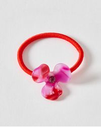 Oliver Bonas - Lily Resin Flower Hair Band - Lyst