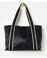 Oliver Bonas - Emma Monochrome Strap Tote Bag - Lyst