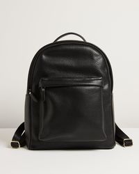 oliver bonas leather backpack