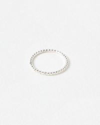 Oliver Bonas - Yara Sterling Bobble Ring - Lyst