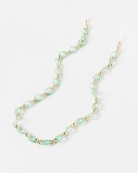 Oliver Bonas - Avani Green Chunky Oval Loops Sunglasses Chain - Lyst