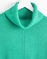 Oliver Bonas - Sparkle Roll Neck Knitted Sweater - Lyst