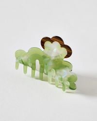 Oliver Bonas - Nina Resin Curve Edge Claw Clip - Lyst