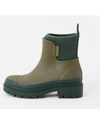 Merry People - Khaki Tully Ankle Wellington Boots, Size Uk 3 - Lyst