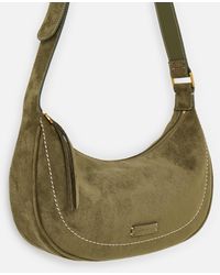 Oliver Bonas - Ida Faux Suede Sling Crossbody Bag - Lyst