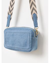 Oliver Bonas - Simen Denim Crossbody Bag - Lyst