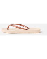 Ipanema - Anatomic & Copper Flip Flops, Size 3 - Lyst
