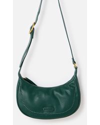 Oliver Bonas - Ida Dark Sling Mini Crossbody Bag - Lyst