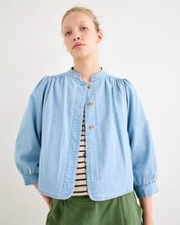 Oliver Bonas - Light Denim Jacket, Size 10 - Lyst