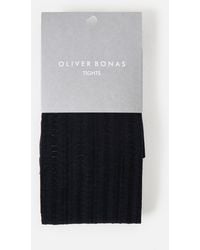Oliver Bonas - Heart Print Tights - Lyst