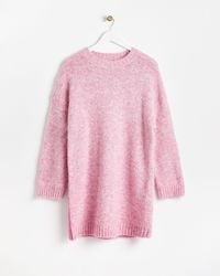 Oliver Bonas - Two Tone Knitted Jumper Dress, Size 10 - Lyst