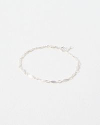 Oliver Bonas - Mariana Link & Loop Plated Chain Bracelet - Lyst