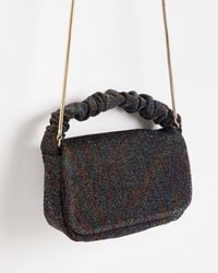 Oliver Bonas - Viv Glitter Clutch Bag - Lyst