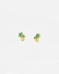 Oliver Bonas - Estelle Star Cluster Stud Earrings - Lyst