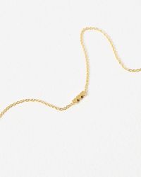 Oliver Bonas - Triple Heart Plated Chain Necklace - Lyst