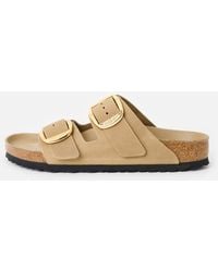 Birkenstock - Arizona Big Buckle Oiled Leather Sandals, Size 3.5 - Lyst