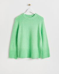 Oliver Bonas - Longline Knitted Jumper, Size 6 - Lyst
