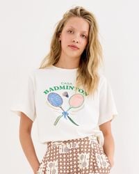 Oliver Bonas - Casa Badminton Cotton Graphic T-shirt, Size 10 - Lyst