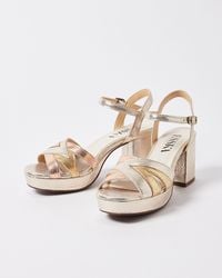 Esska - Cleo Heeled Sandals, Size Uk 4 - Lyst