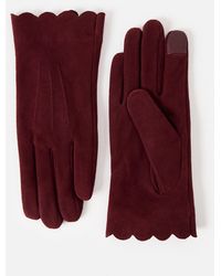 Oliver Bonas - Suede Leather Gloves - Lyst