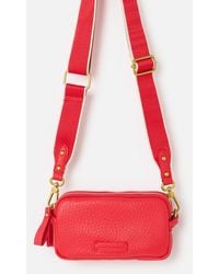 Oliver Bonas - Naha Scarlet Crossbody Bag - Lyst