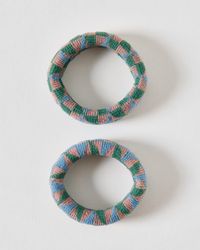 Oliver Bonas - Devyn Geometric Hair Bands Set Of Two - Lyst
