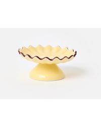 Oliver Bonas - Ruffle Pedestal Ring Dish - Lyst