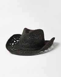 Oliver Bonas - Sparkle Straw Cowboy Hat - Lyst