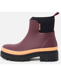 Merry People - Plum Tully Ankle Wellington Boots, Size Uk 3 - Lyst