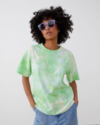 Oliver Bonas - Tie Dye Palm Tree T-shirt - Lyst
