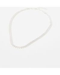 Oliver Bonas - Celyn Ornate Chain Necklace - Lyst