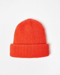 Oliver Bonas - Stitch Knitted Beanie Hat - Lyst