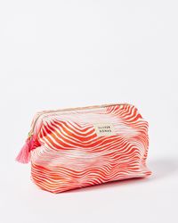 Oliver Bonas - Wave Print Make Up Bag - Lyst