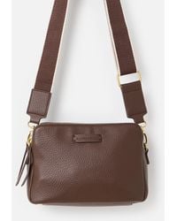 Oliver Bonas - Isla Chocolate Crossbody Bag - Lyst