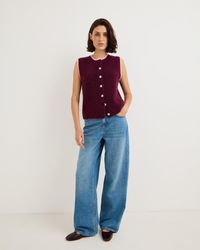 Oliver Bonas - Mid Rise Relaxed Wide Leg Jeans, Size 10 - Lyst