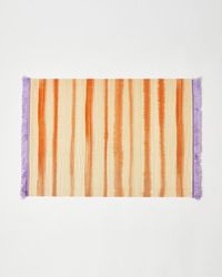 Oliver Bonas - Ena Stripe Bamboo Placemat - Lyst