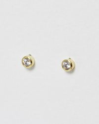 Oliver Bonas - Abigail Stud Earrings - Lyst
