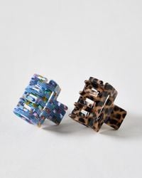 Oliver Bonas - Posie & Tort Claw Clips Set Of Two - Lyst